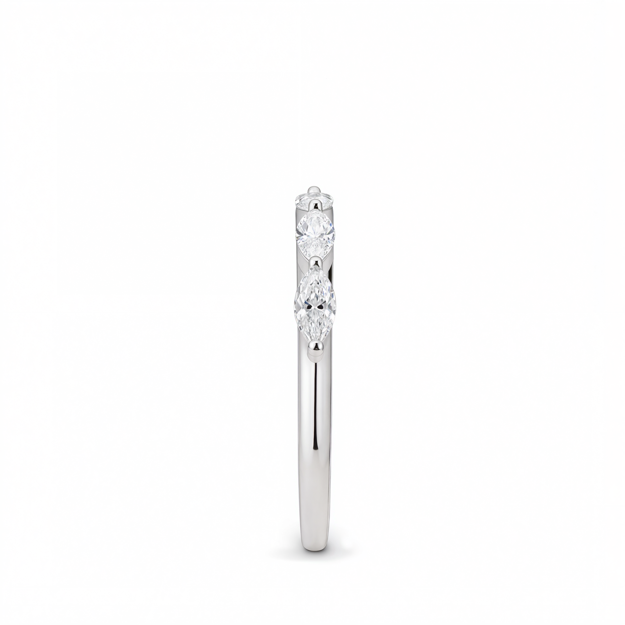 MARQUISE DIAMOND HALF ETERNITY RING