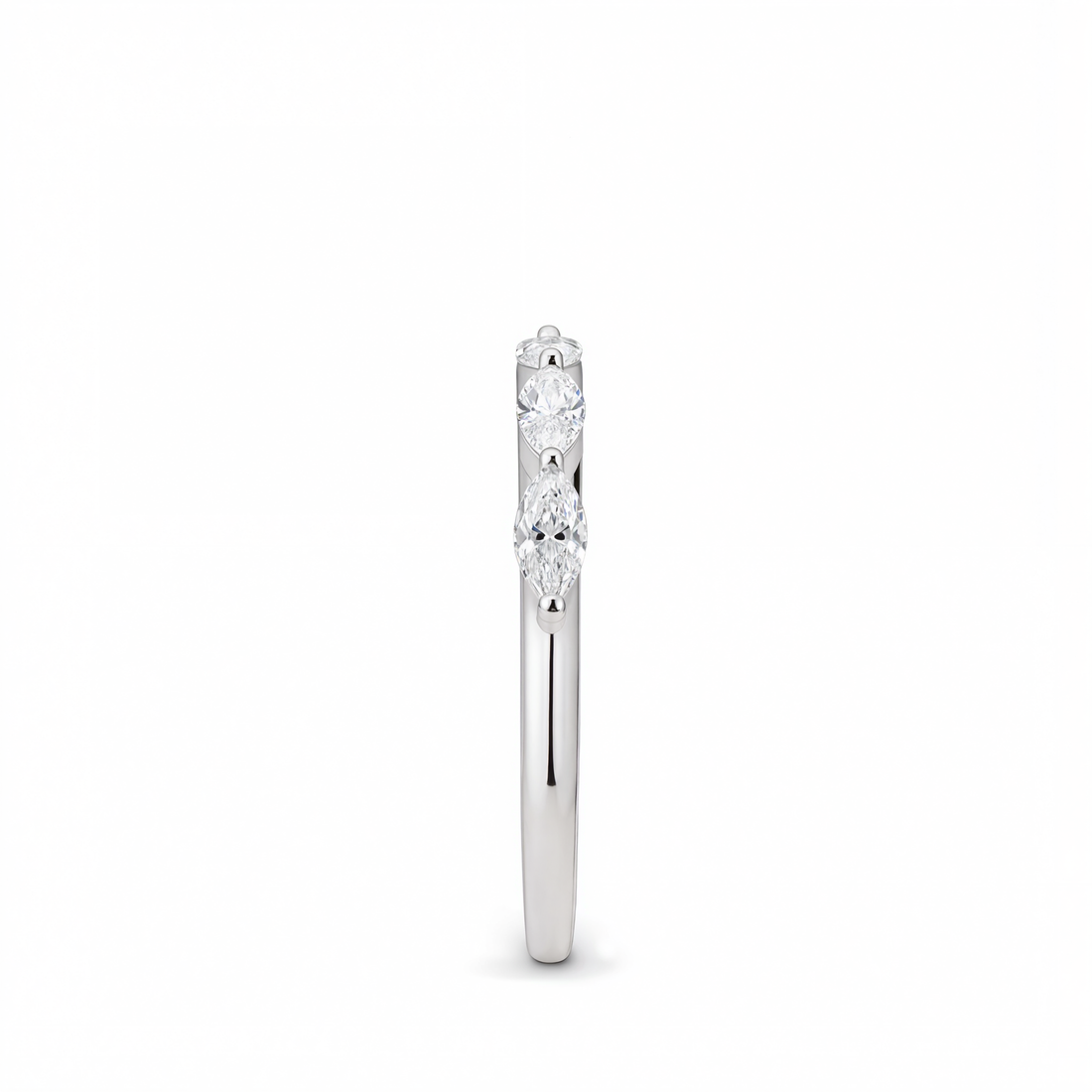 MARQUISE DIAMOND HALF ETERNITY RING
