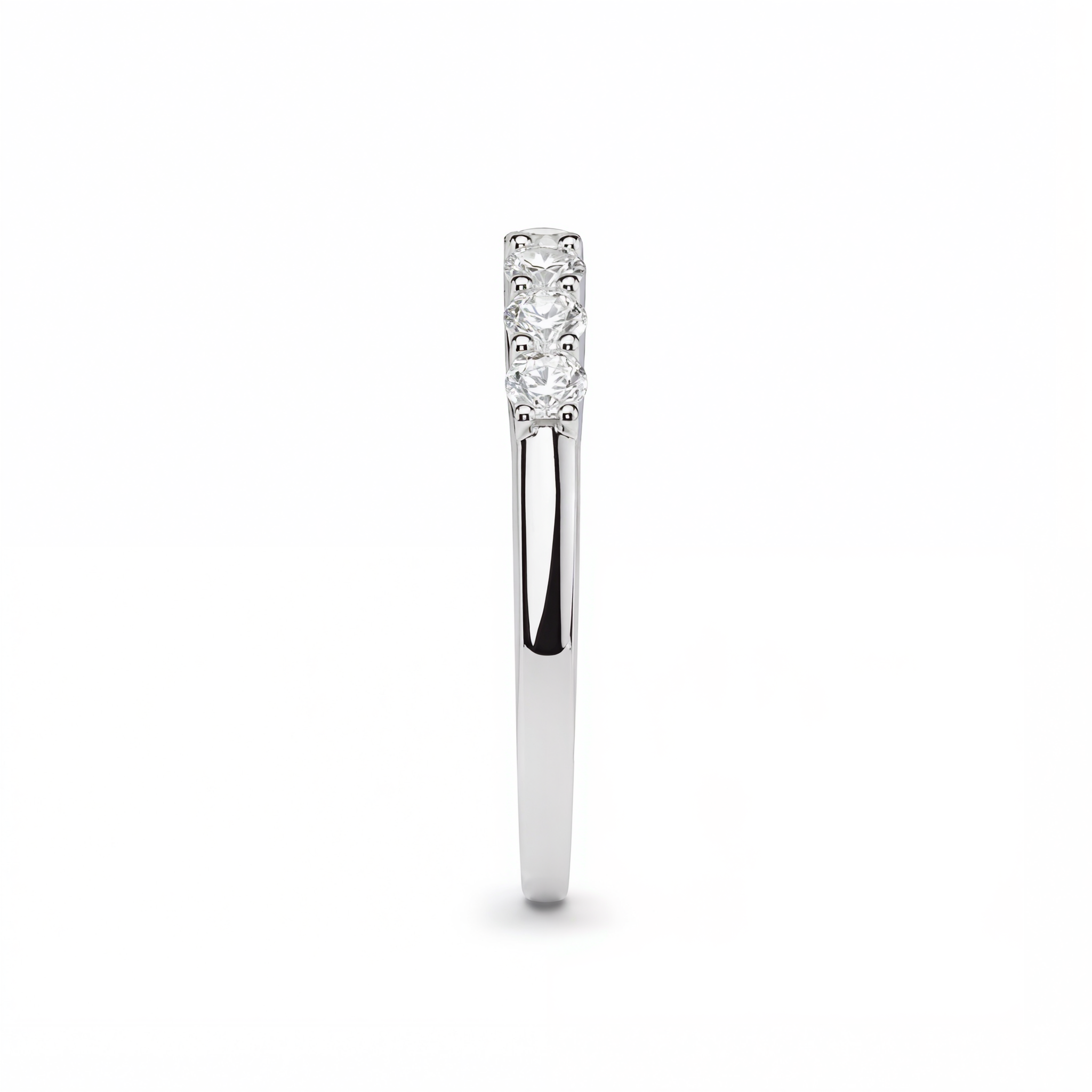 ROUND DIAMOND ⅓ ETERNITY RING