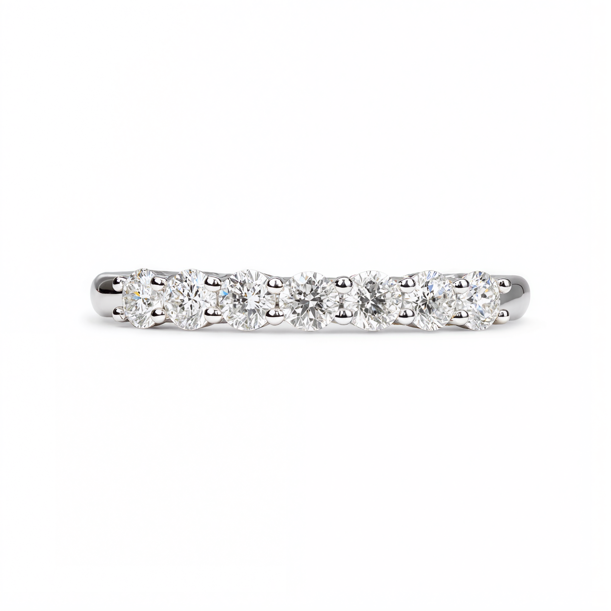 ROUND DIAMOND ⅓ ETERNITY RING