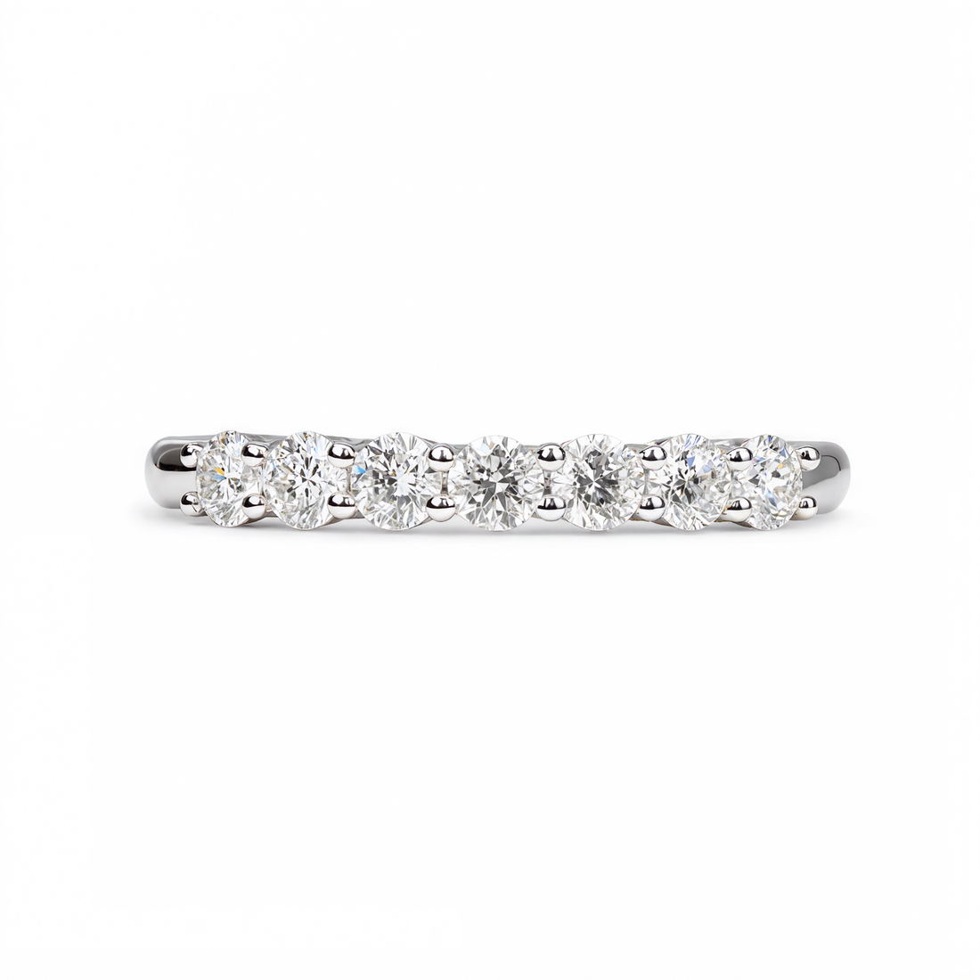 ROUND DIAMOND ⅓ ETERNITY RING