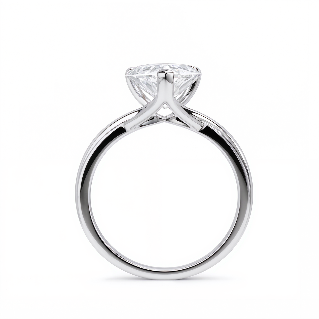 PEAR DIAMOND SOLITAIRE RING ( 2.02 CT)