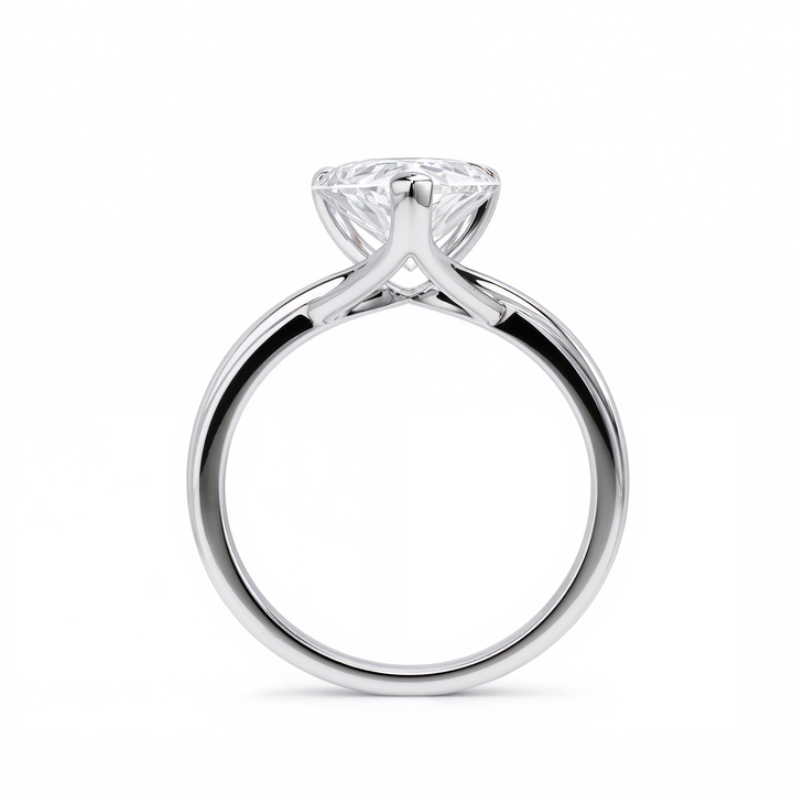 PEAR DIAMOND SOLITAIRE RING ( 2.02 CT)