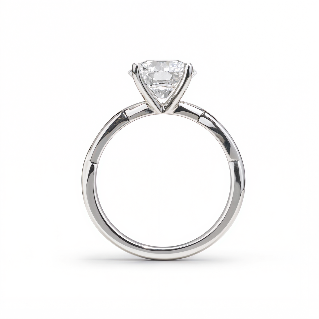 ROUND DIAMOND SOLITAIRE RING ( 2.26 CT)