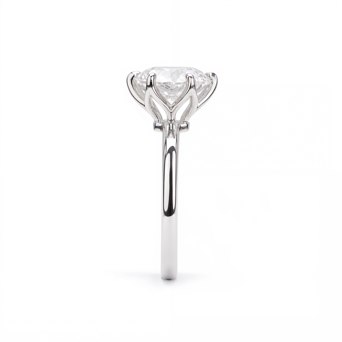 ROUND DIAMOND SOLITAIRE RING ( 2.53 CT)