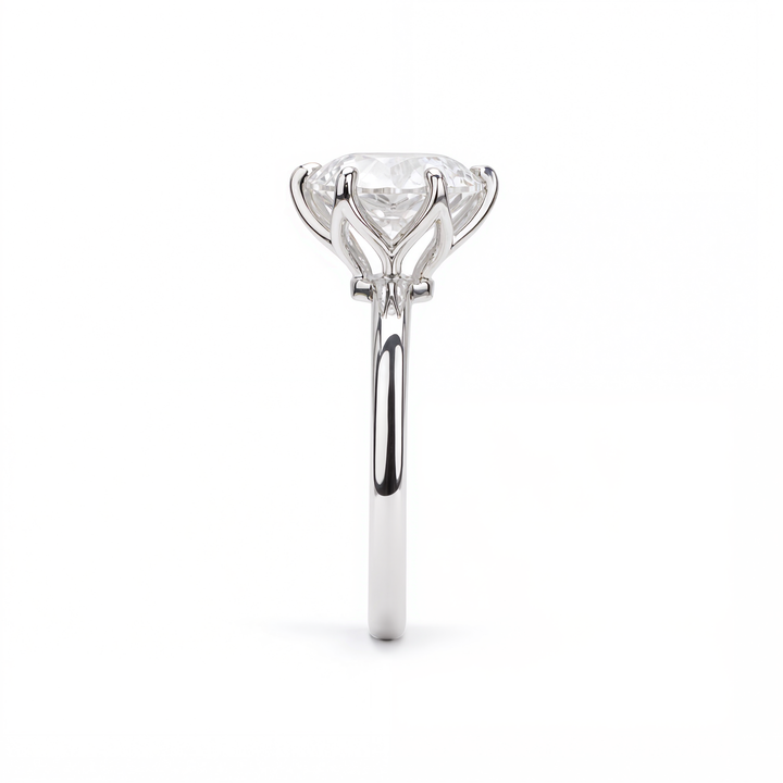 ROUND DIAMOND SOLITAIRE RING ( 2.53 CT)