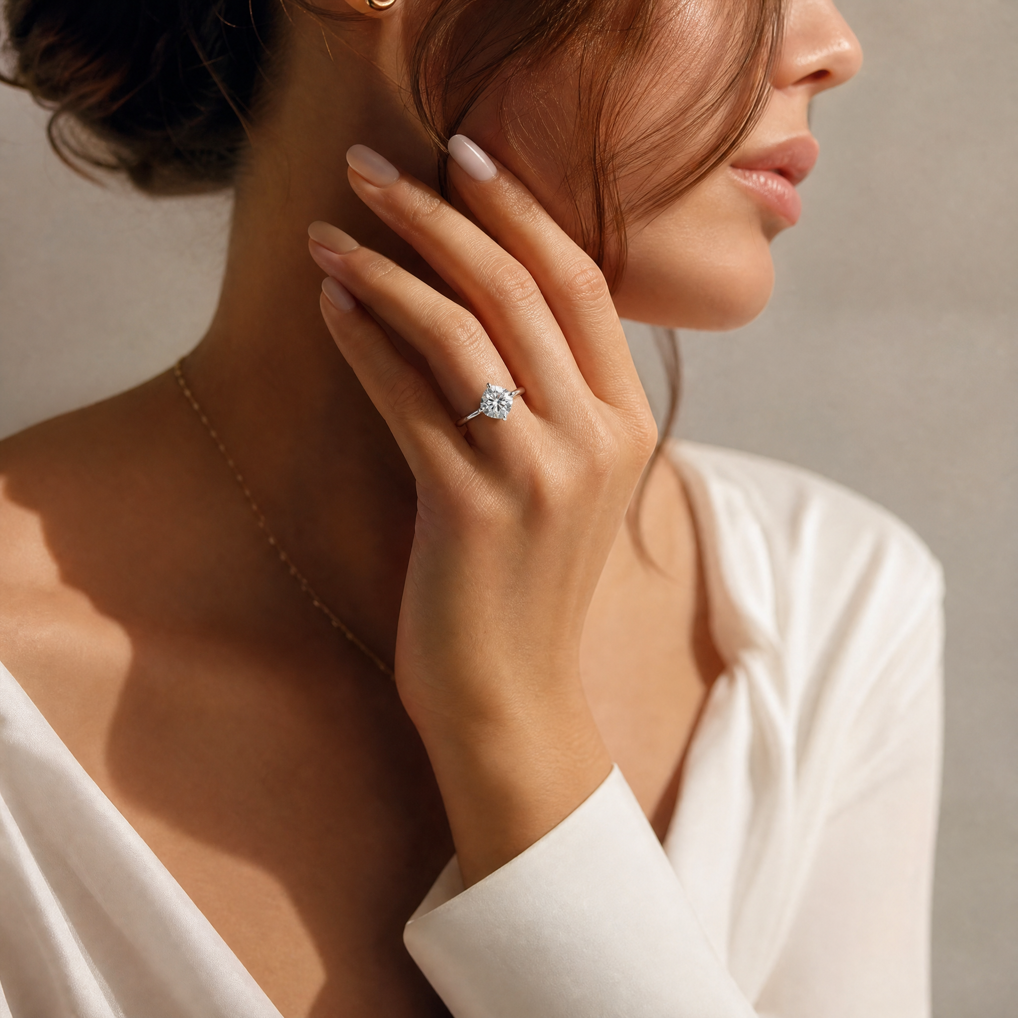CUSHION DIAMOND RING