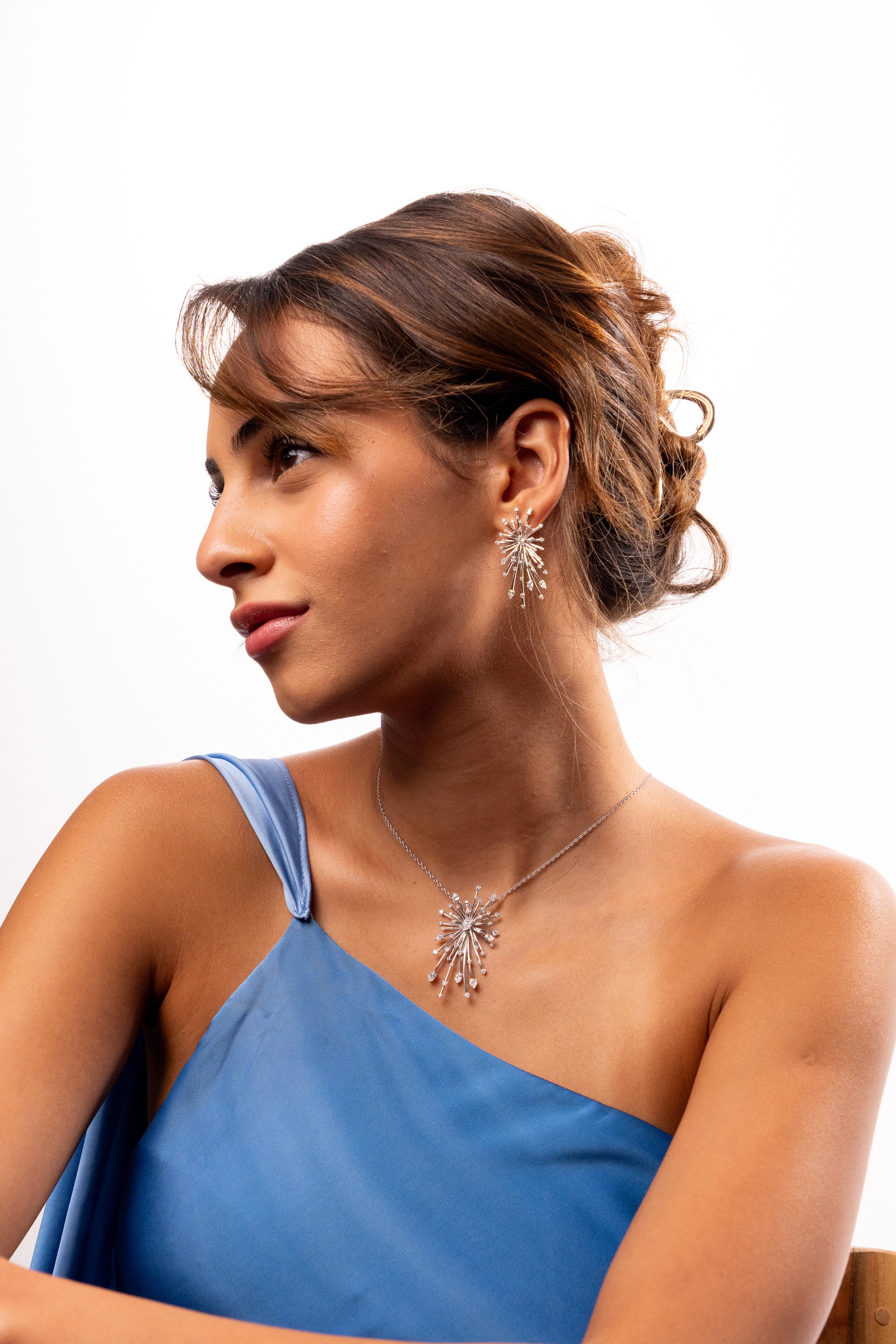 Firework Diamond Earrings