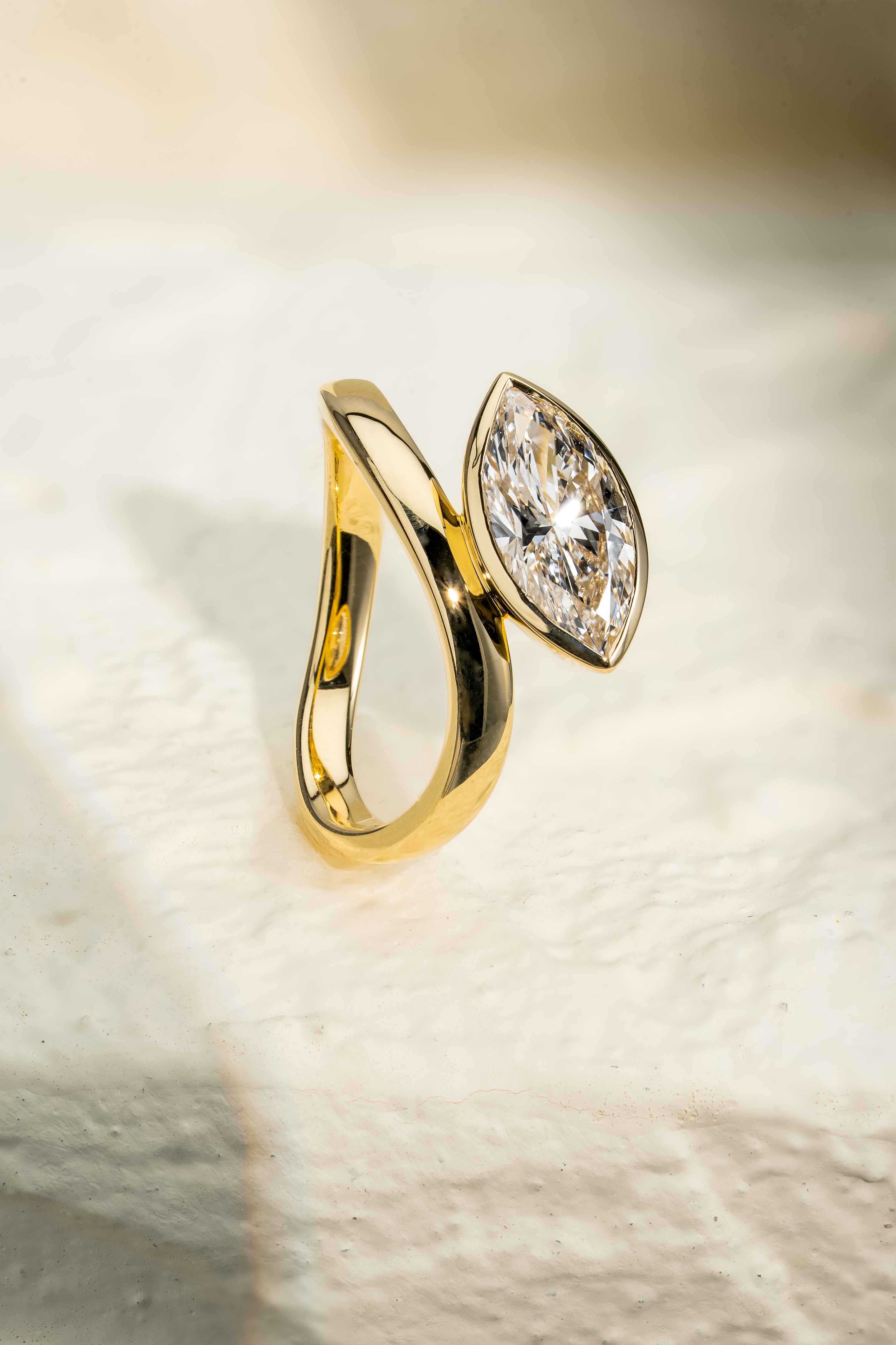 VIRELLE MARQUISE DIAMOND RING ( 1.49CT)