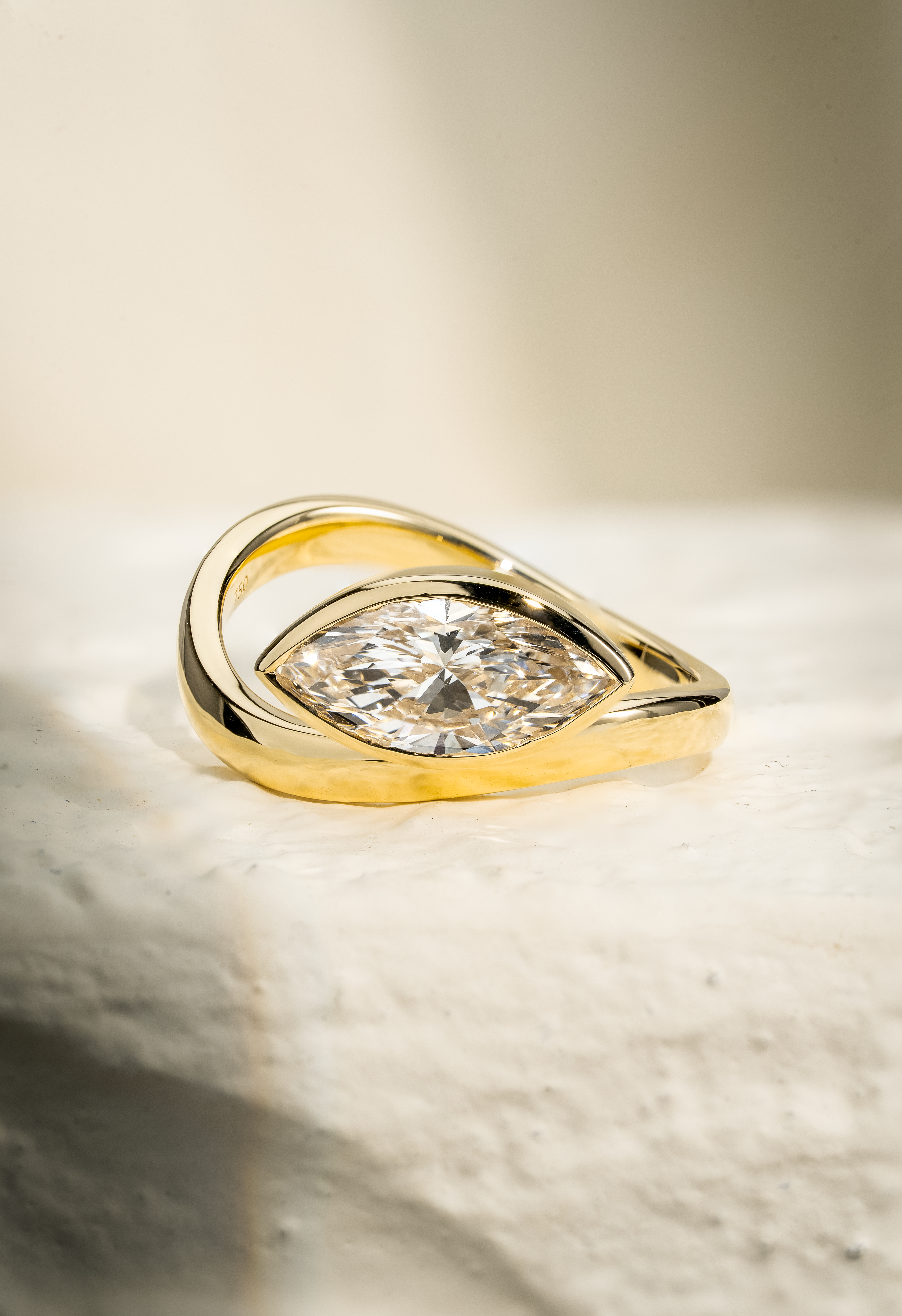 VIRELLE MARQUISE DIAMOND RING ( 1.49CT)