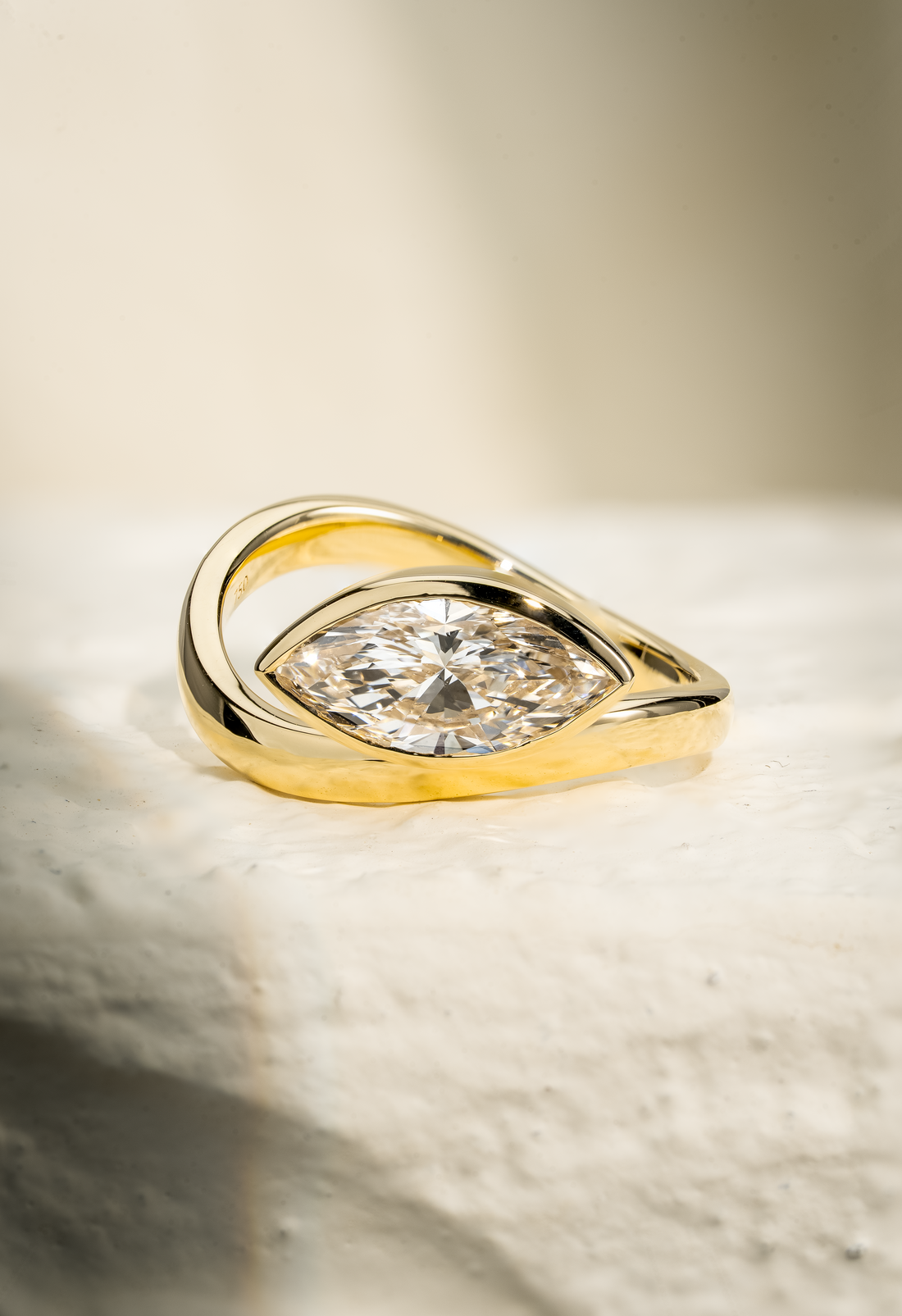 VIRELLE MARQUISE DIAMOND RING ( 1.49CT)