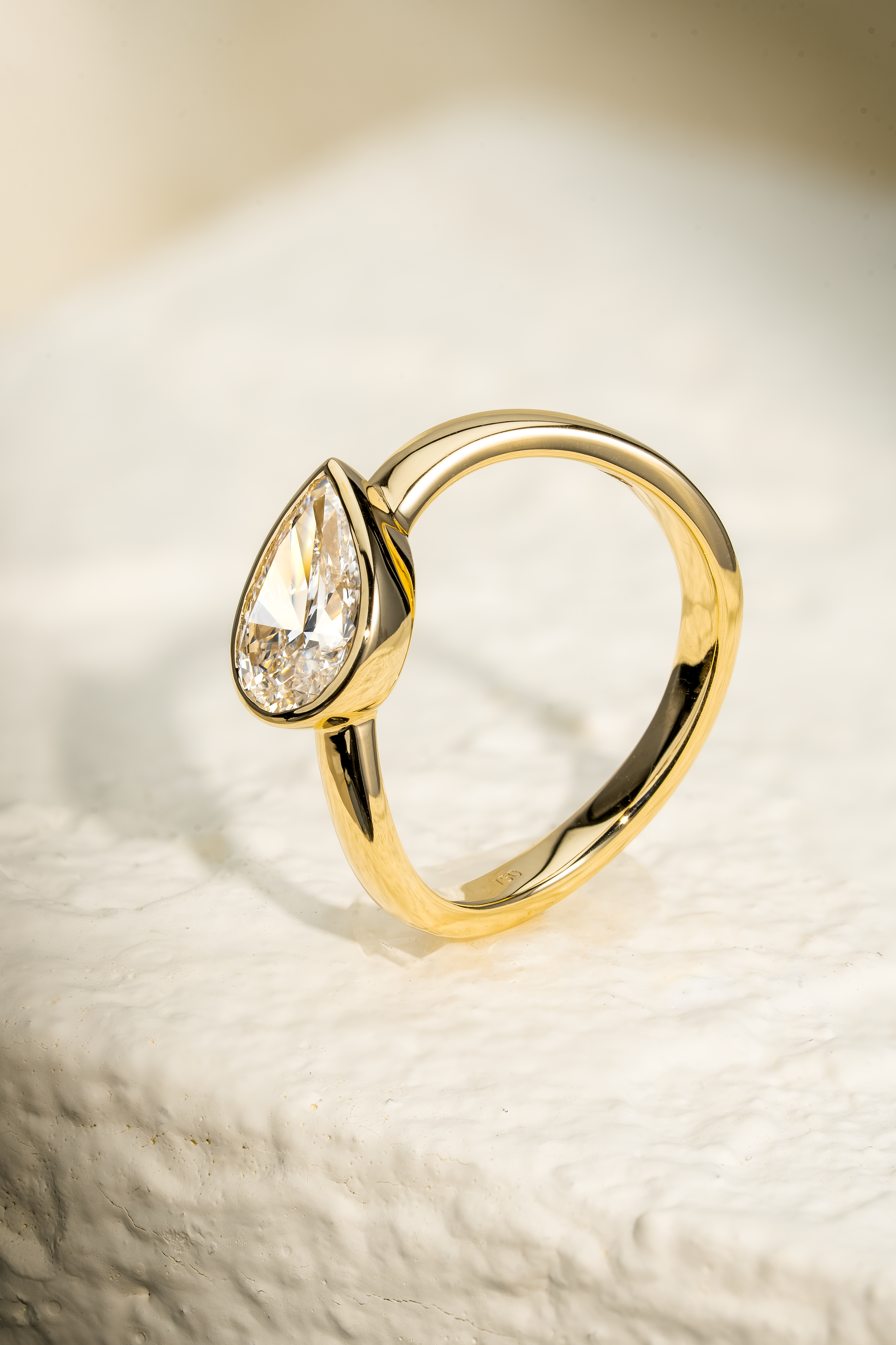 VIRELLE PEAR DIAMOND RING ( 1.17CT)