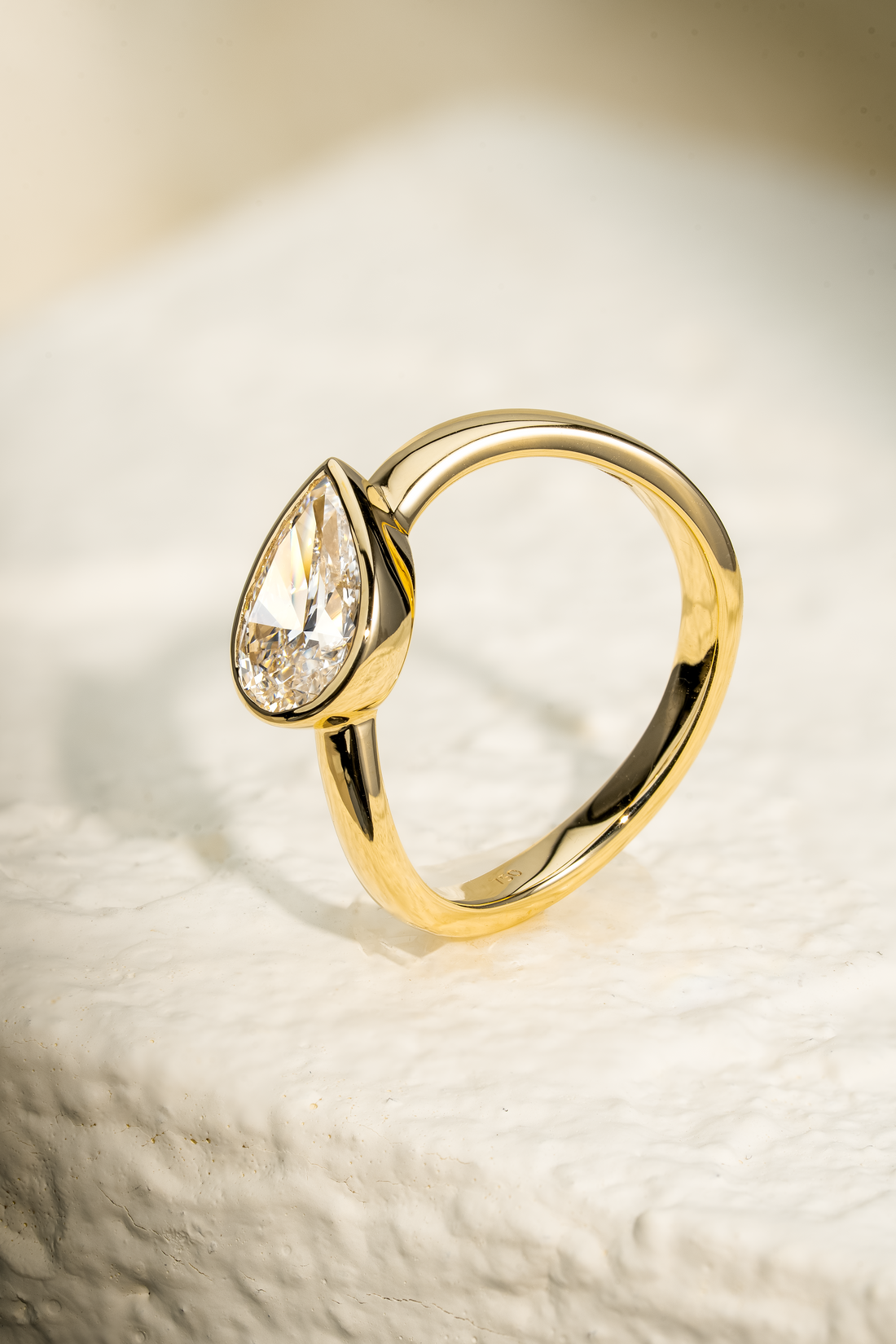 VIRELLE PEAR DIAMOND RING ( 1.17CT)